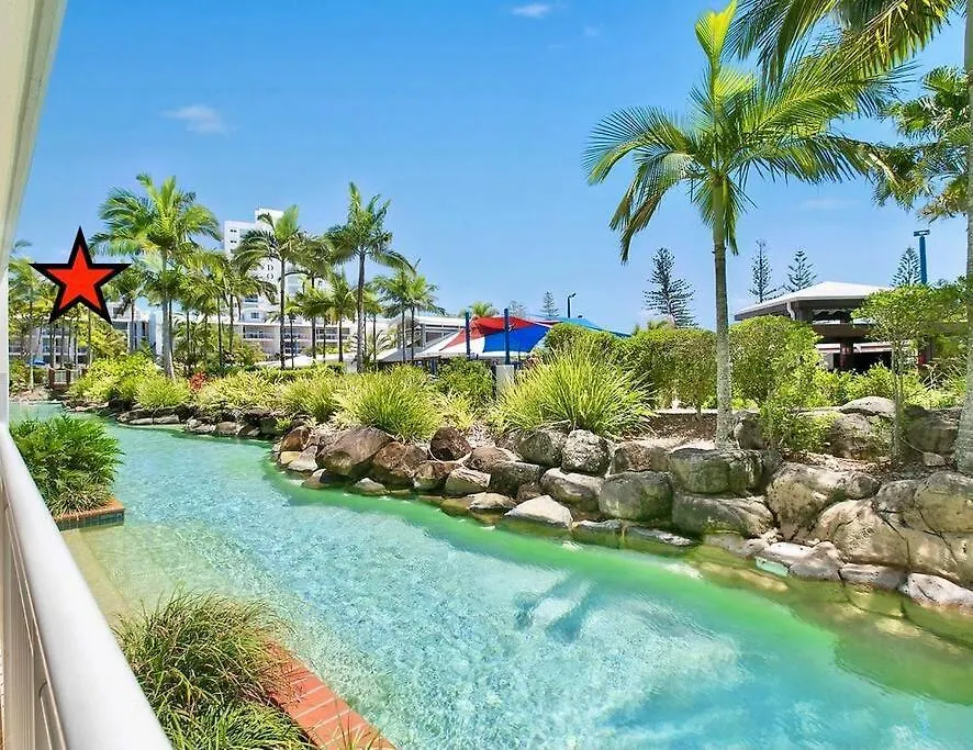 Beachfront Top Floor Resort Queen Studio At Alex Beach Resort Alexandra Headland 0*,  Austrálie